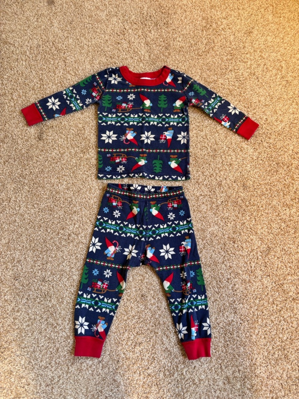 Hanna Andersson Holiday Pajamas 2T